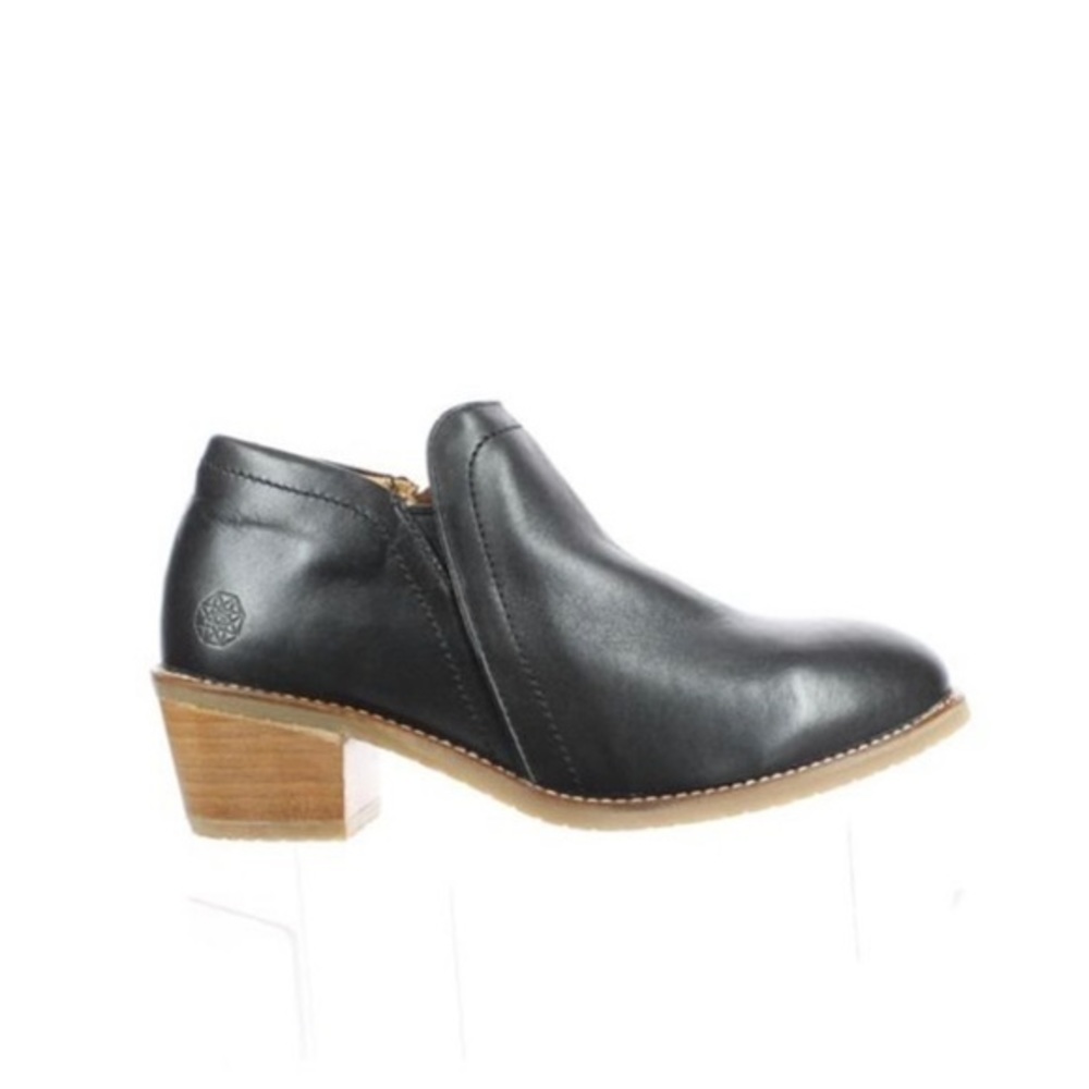 Women's Black Steel toe Boots